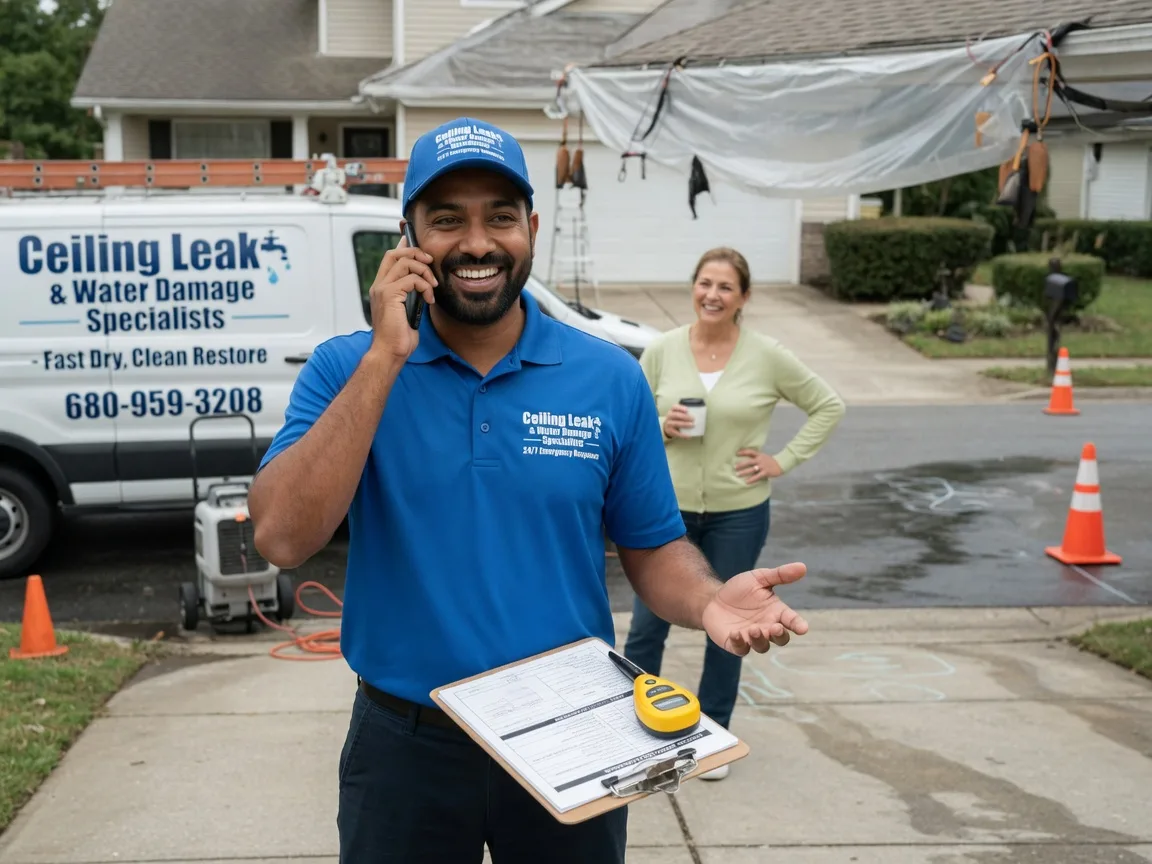 Ceiling Leak Cleanup Lempster, NH FAQs